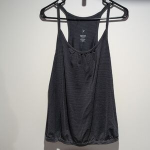 Old Navy Black Ribbed Racerback Tank